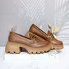 Mocasin tabaco para mujer 002-Z227