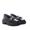 Mocasin niña negro charol para niña 126-Z126