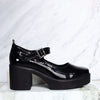 Mafalda negro charol para mujer 2498-Z22