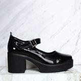 Mafalda negro charol para mujer 2498-Z22