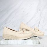 Mocasin beige para mujer 2541-Z719