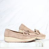 Mocasin cafe para mujer 2541-Z719