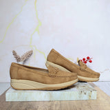 Mocasin miel para mujer 2549-Z719
