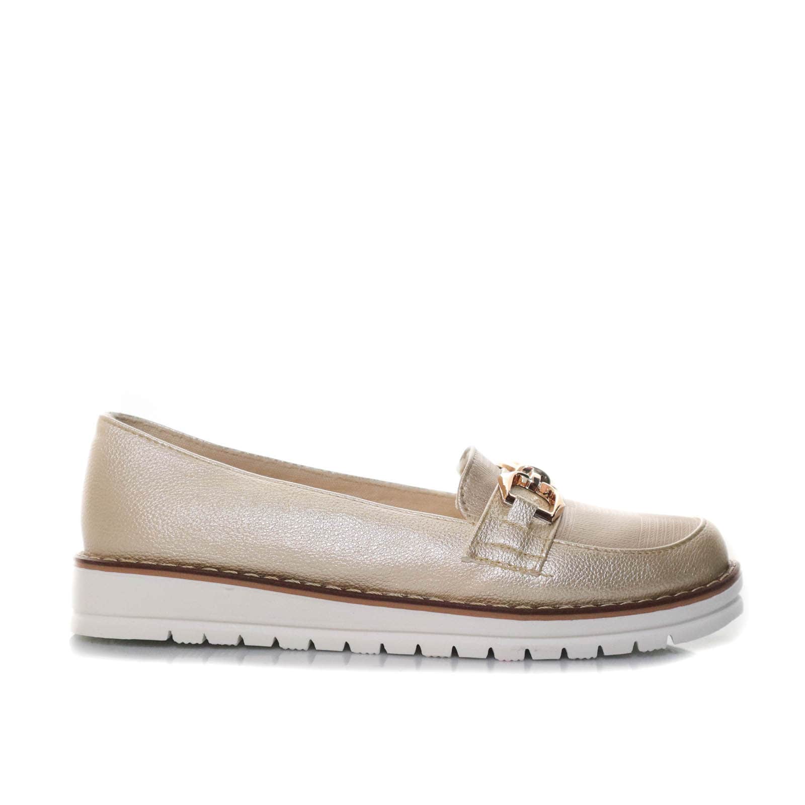 Mocasin champaña para mujer 332-Z360