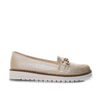 Mocasin champaña para mujer 332-Z360
