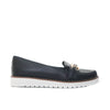 Mocasin negro para mujer 332-Z360