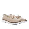 Mocasin beige para mujer 336-Z360