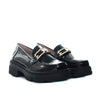Mocasin negro para mujer 460-Z284