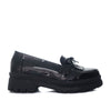 Mocasin negro para mujer 466-Z284