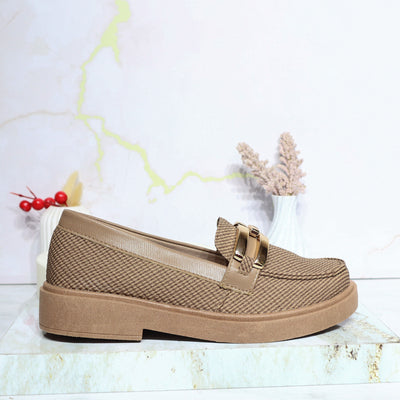 Mocasin caramelo para mujer 600-Z284