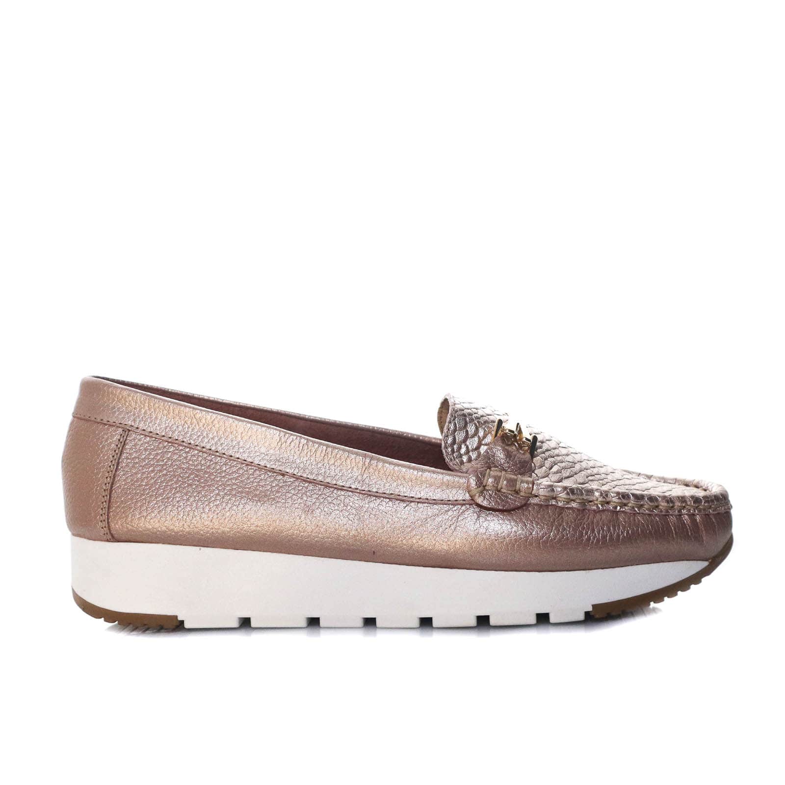 Mocasin oro rosa para mujer BELEN-Z426