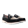 Mocasin negro para mujer H-EMILSE