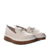 Mocasin talco cuero para mujer H-IRANIA