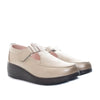 Mocasin metal arena cuero para mujer H-ISABEL
