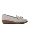Romulo cerrado beige para mujer RO3688
