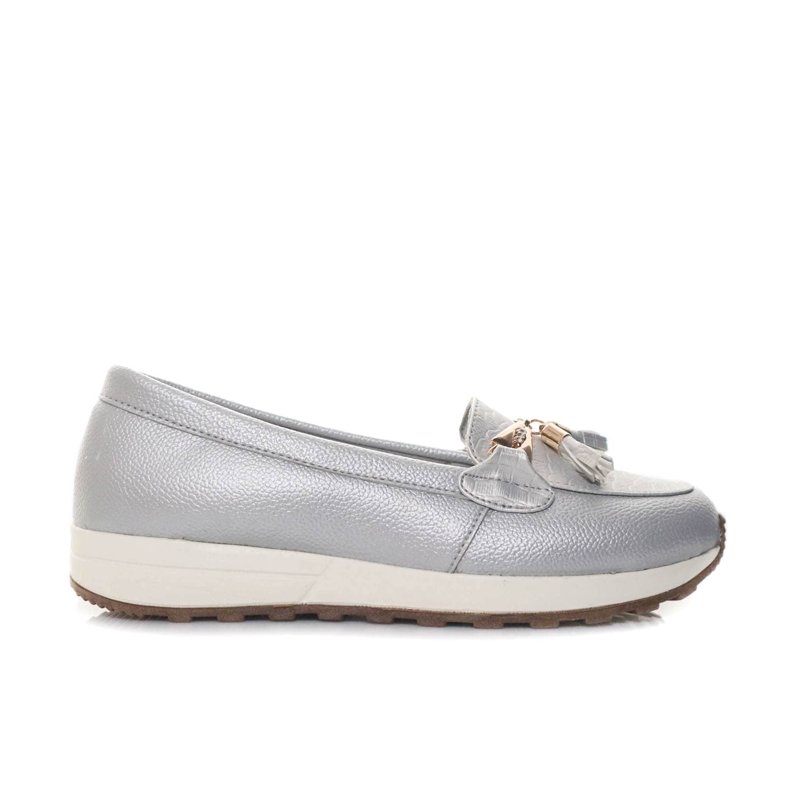 Mocasin plata para mujer S456-Z568