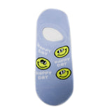 Media tobillera azul celeste happy day Ref55