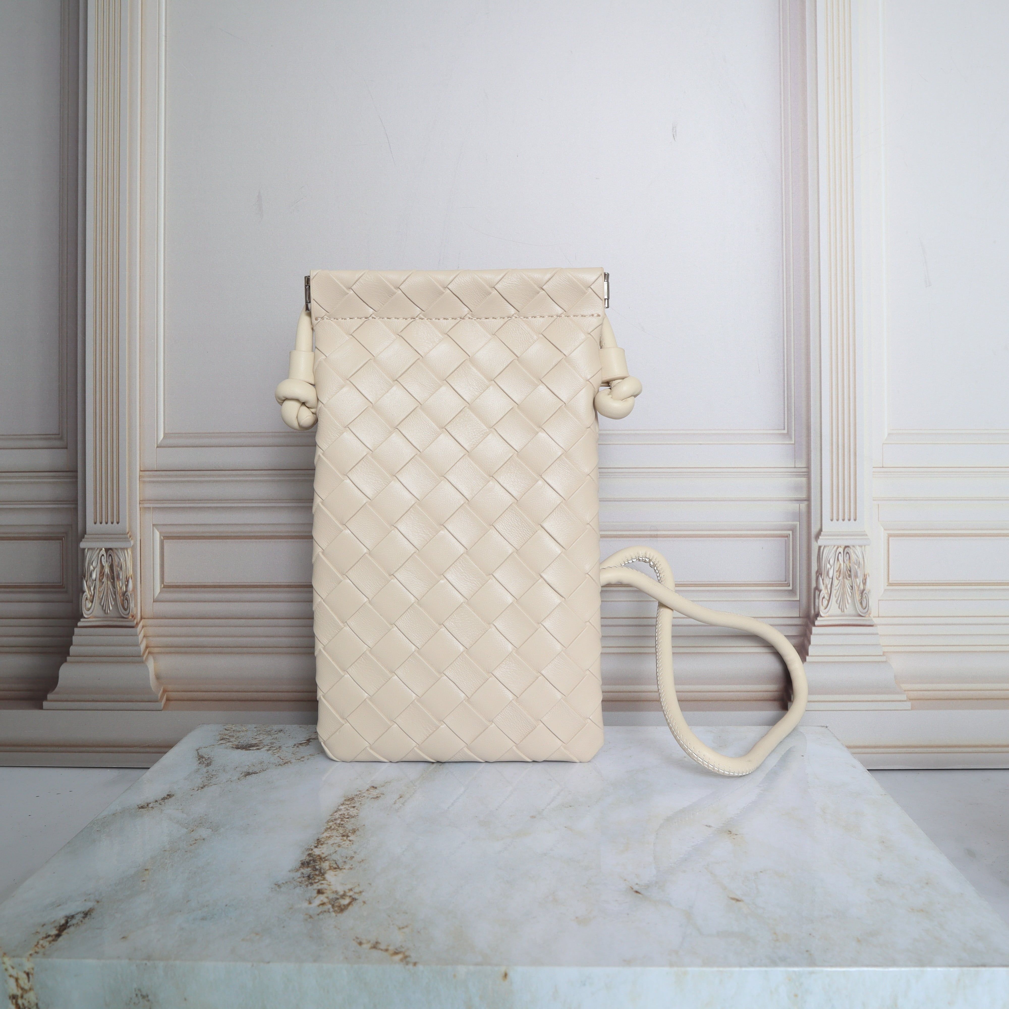 Billetera/ pasaporte beige para mujer PC58162H