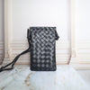 Billetera/ pasaporte negro para mujer PC58162H