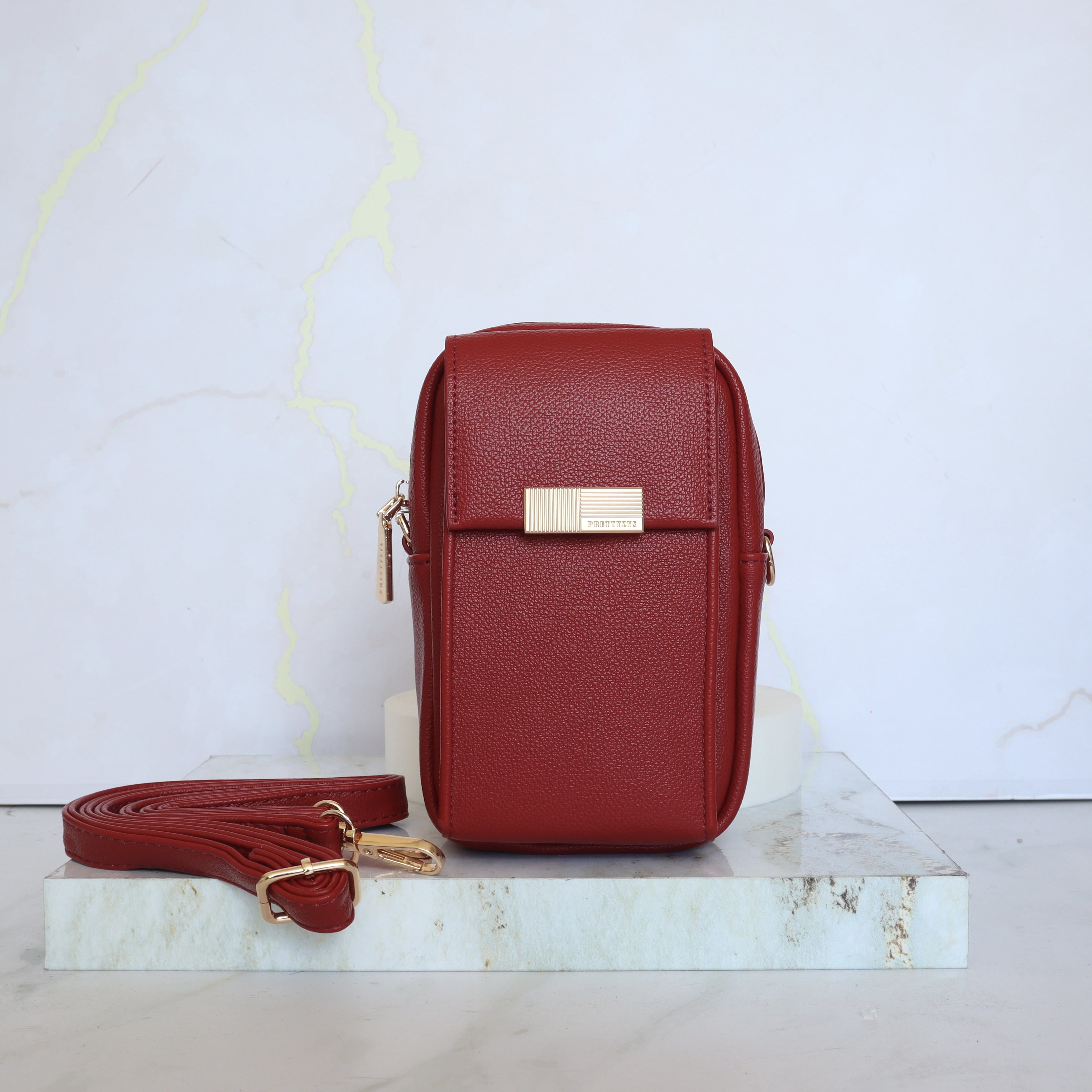 Portacelular rojo para mujer PCZ235