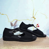 Romulo sandalia negro para mujer RO7176