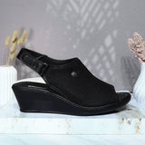 Romulo sandalia negro para mujer RO3149