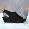 Romulo sandalia negro para mujer RO3149