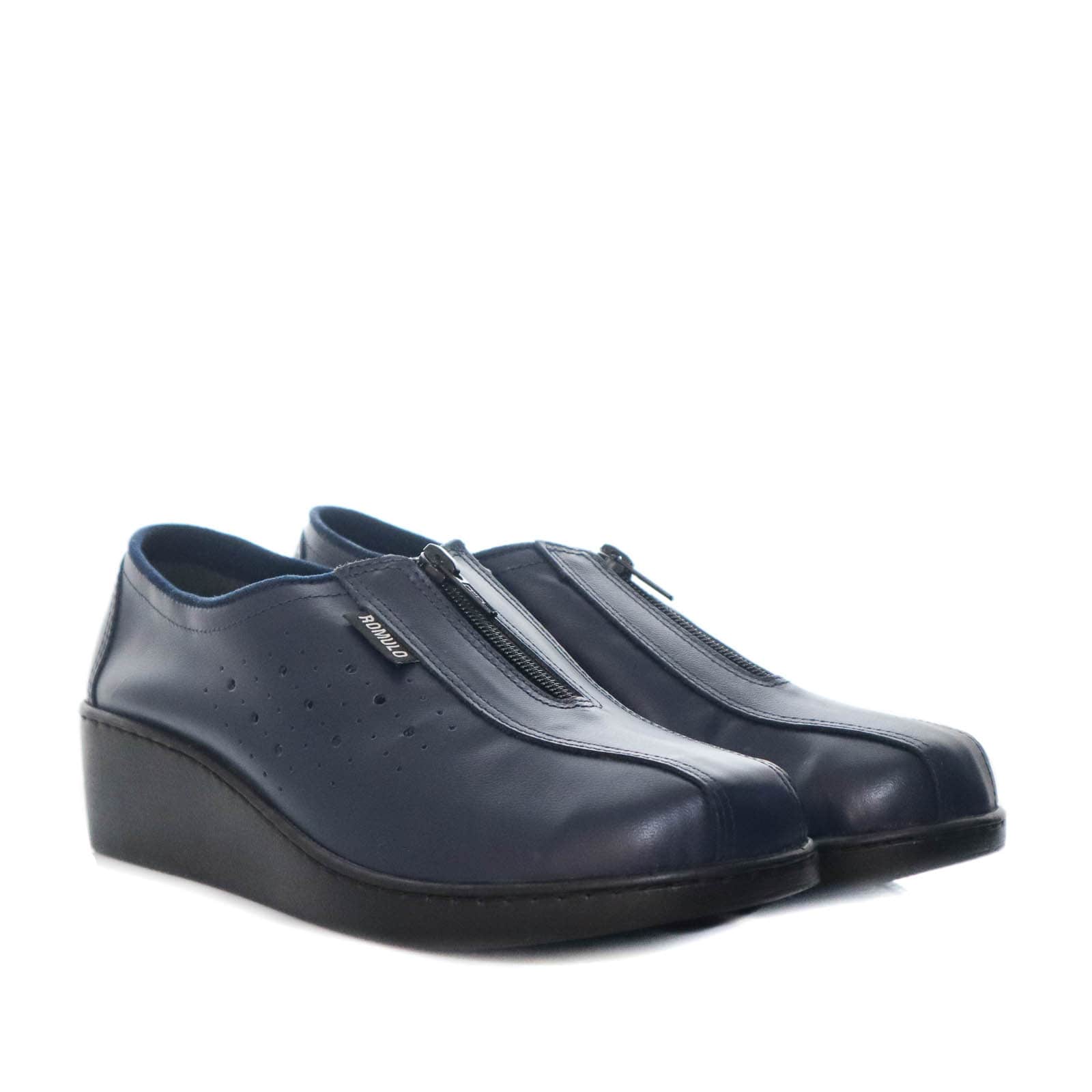 Mocasin azul para mujer RO0875