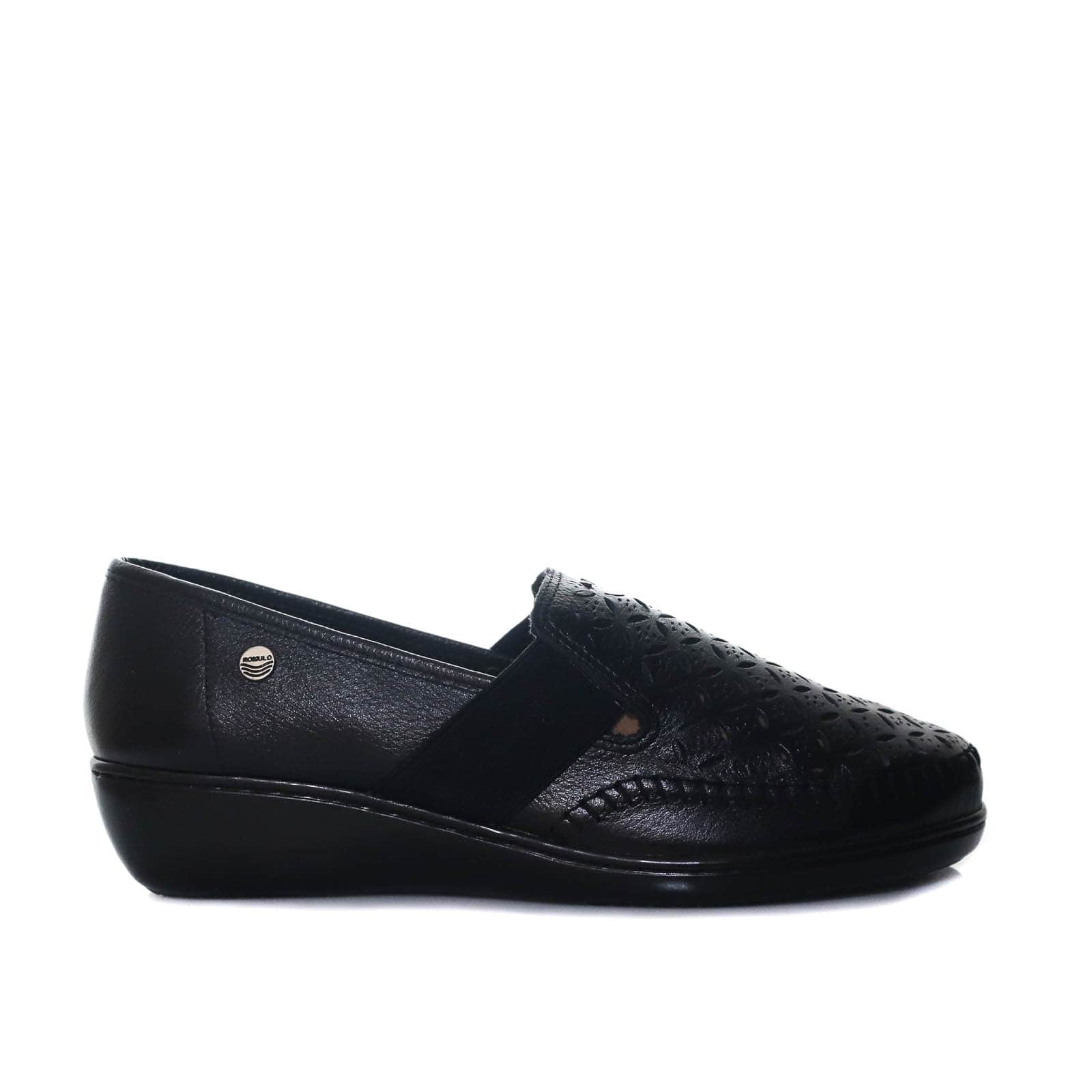 Romulo cerrado negro para mujer RO3793