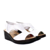 Romulo sandalia blanco para mujer RO5018
