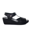 Romulo sandalia negro para mujer RO5120