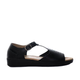 Mocasin negro para mujer RO5129