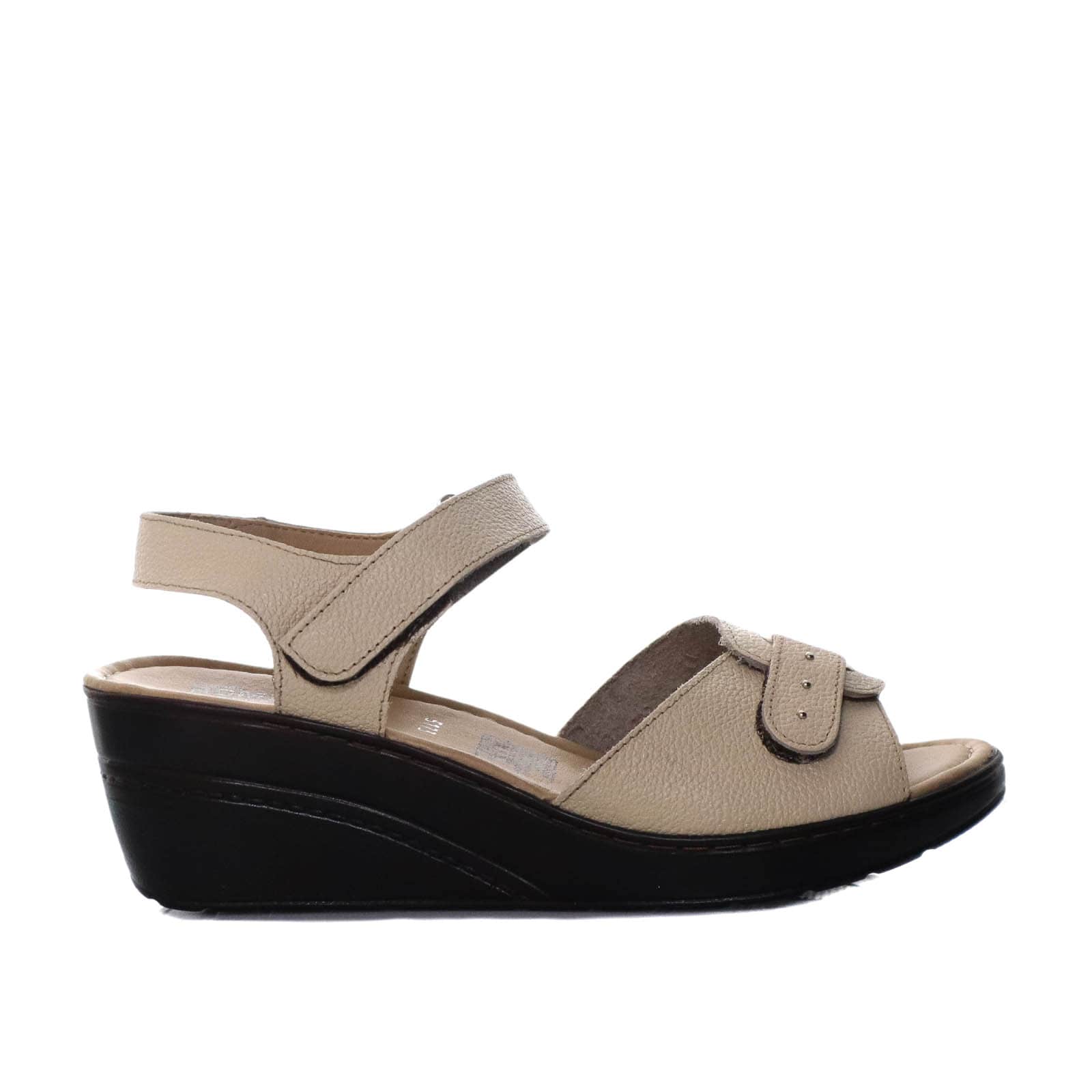 Romulo sandalia beige para mujer RO5173