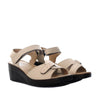 Romulo sandalia beige para mujer RO5173