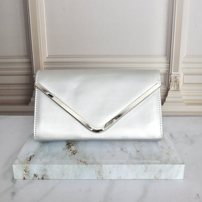 Bolsos fiesta plata para mujer SOZ309