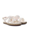 Sandalia plana talco para mujer 1707-Z101