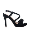 Plataforma tacon negro nobuck para mujer 418-Z473