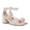 Sandalia tacon nude para mujer Q141-Z471
