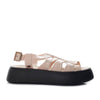 Zaxy beige x negro para mujer ZA18857
