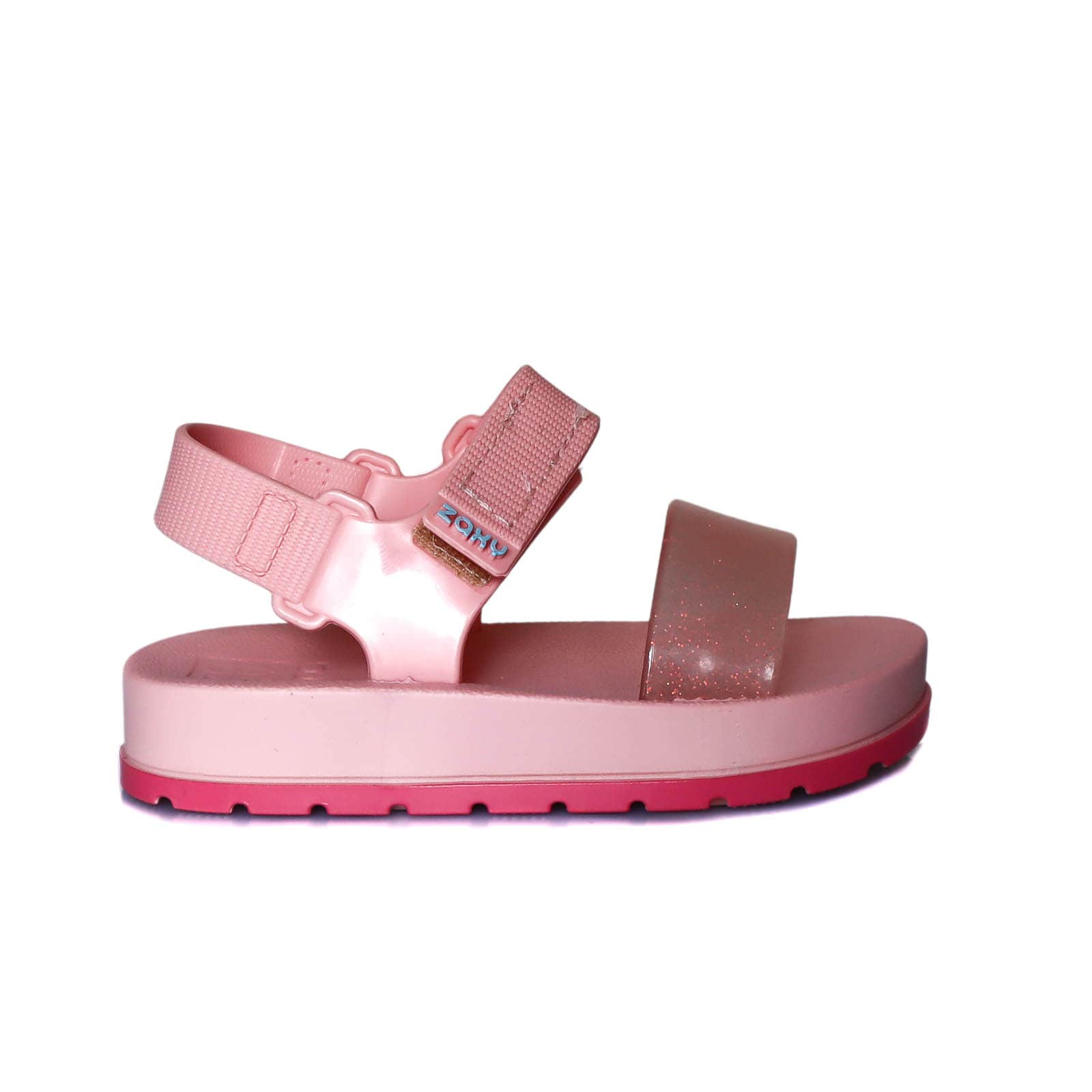 sandalias Ipanema para niña Nude con glitter