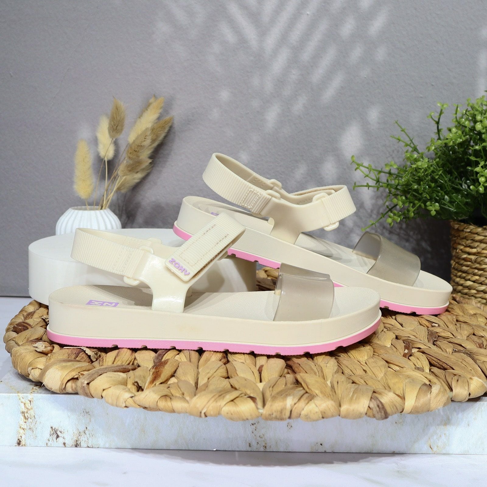 niña beige x rosa para niña VTN18763