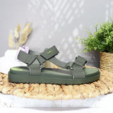 Zaxy verde militar para mujer ZA19022