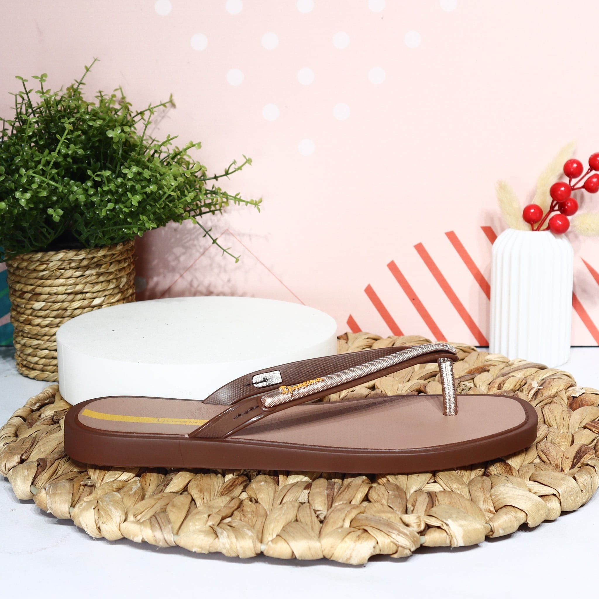 Ipanema marron x oro rosa para mujer VT27445