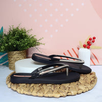 Ipanema negro x oro rosa para mujer VT27445