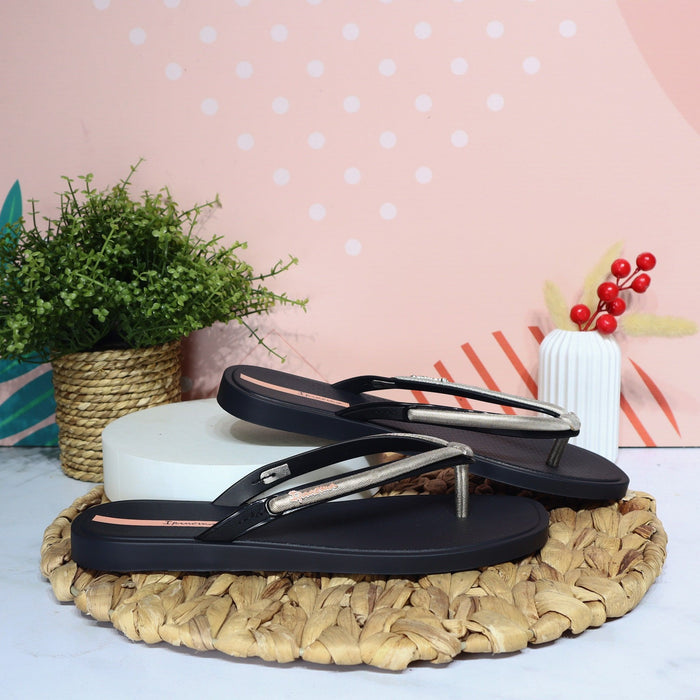 Ipanema negro x oro rosa para mujer VT27445