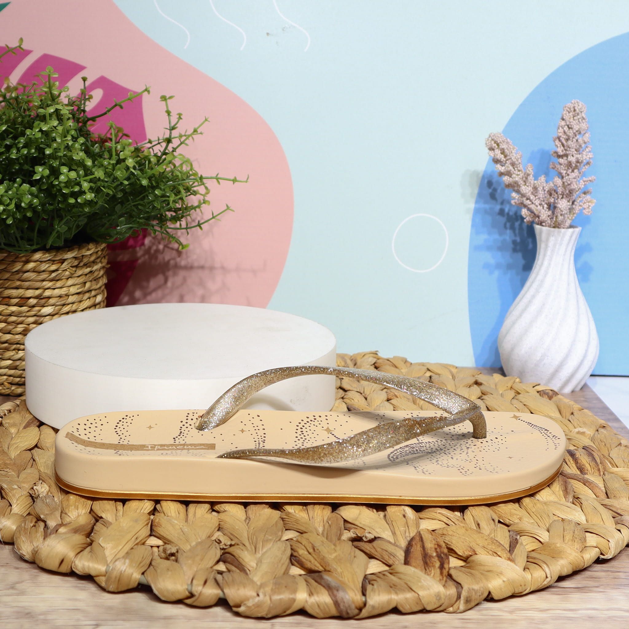 Ipanema beige x gliter para mujer VT83760