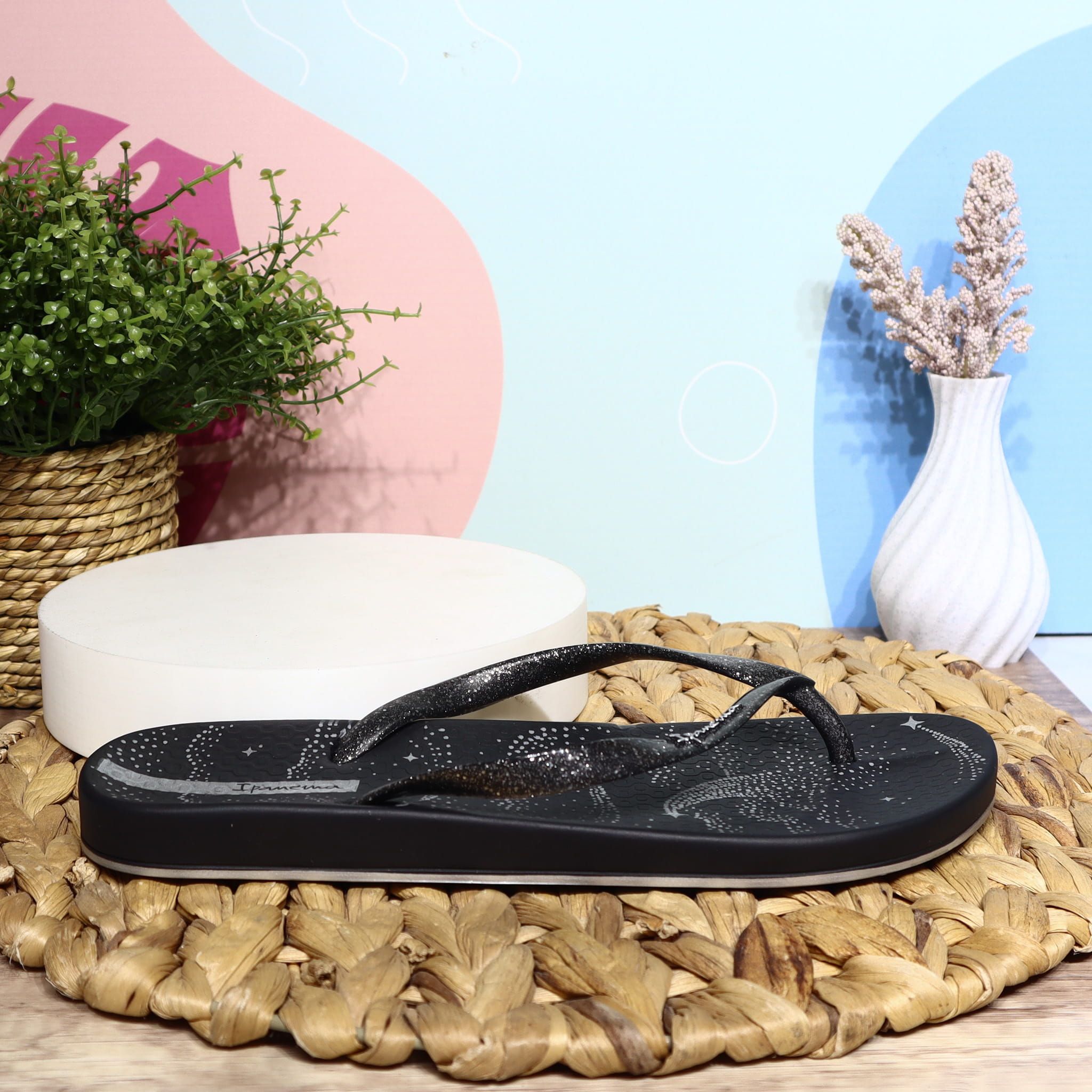 Ipanema negro x glitter para mujer VT83760