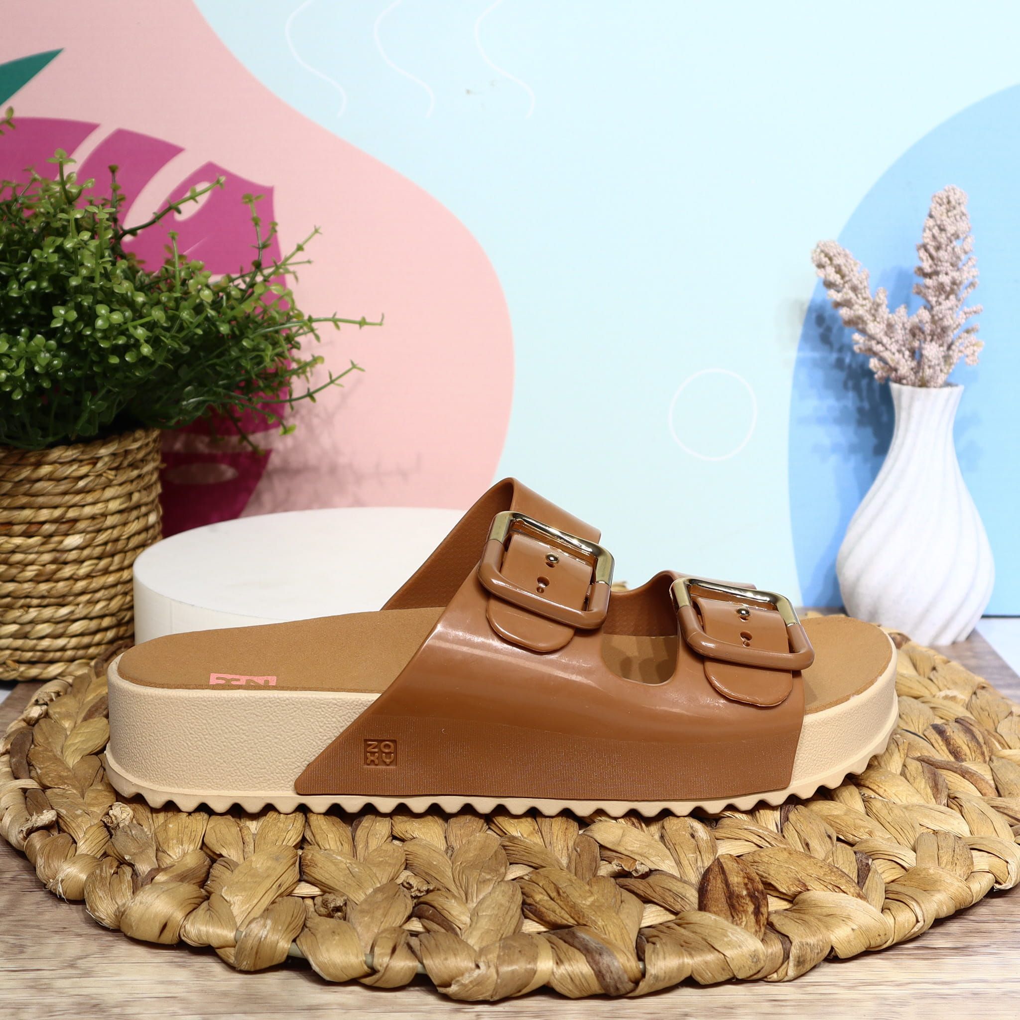 Zaxy beige x cafe para mujer ZA19333