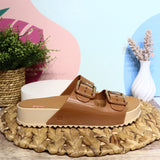 Zaxy beige x cafe para mujer ZA19333