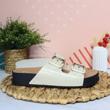 Zaxy beige x negro para mujer ZA19333